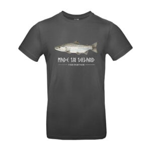 Gray Atlantic Salmon shirt